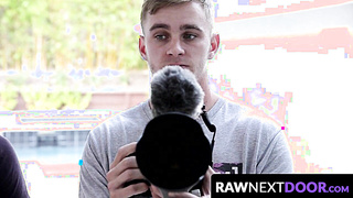 RawNextDoor.com - Travis Berkley fucks his online hookup Christian Bay with wild passion