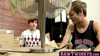 RawTwinkys.com - Skinny twinks lay down and suck each other at the same time with lust