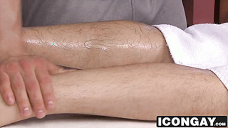 Josh uses his charm to seduce straight hairy dude Jaxton Wheeler