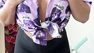 FayKatz- AFter Yoga Tit Play