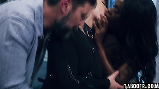 Gracie as a footstool and shows her hardcore sex