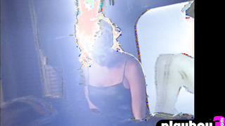 Big tits blonde mature exposed hot body