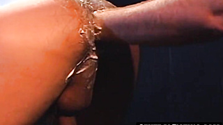 CentralFisting.com - Master's fists plunge jock Hernando's ass