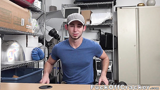 Broke cracker sucks big black cock POV before raw doggystyle