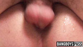 Young jock boyfriends suck cock and eat cum after bareback