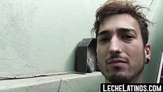 LecheLatinos.com - Amateur twink takes money to let a married man raw fuck his ass