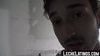 LecheLatinos.com - Amateur twink takes money to let a married man raw fuck his ass