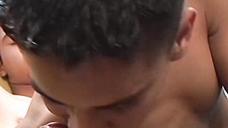 2 splendid Latino youngsters engage in wild ass fucking penetrate sesh