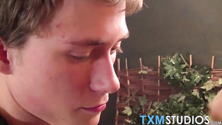 Teenage Mikolaj drains off with his insane suspended acquaintance