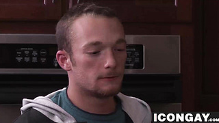 Beautiful stepparent Adam Russo wants to plumb super-cute youngster Derek Reed