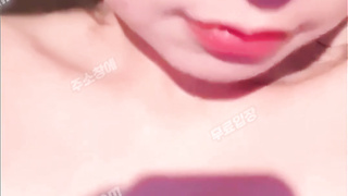 5865 귀엽게 생긴 스시녀 얼공 자위 인스타 라이브 two Korean 텔레 UUB892