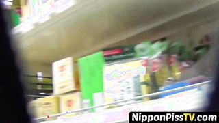 NipponPissTV.com - Molten pissing sessions with fantastic Asian stunners in public openly