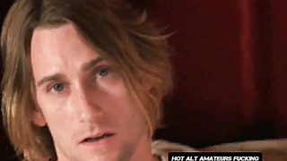 RealAltGuys.com - Surfer dude exercises his beefstick with solo onanism sesh and shoots his fountain