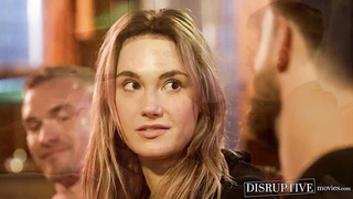 Hotwife tatted jock Alpha Wolfe rode by tattooed grizzly Isaac X