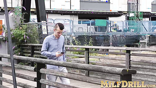 Sensual mature tart ravages while her toes are being bj'ed