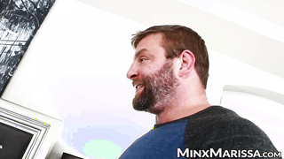 Glam TRANSSEXUAL sweetheart pounded before letting her stud taste her spunk