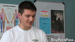 Horny Jordan Dallas poked rock hard for quitting art project