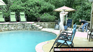 SayUncleNetwork.com - Nicely-shaped thief's allurement leads to moist buttfuck and warm facial cumshot