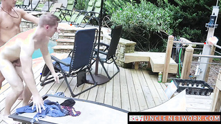 SayUncleNetwork.com - Nicely-shaped thief's allurement leads to moist buttfuck and warm facial cumshot