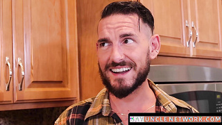 SayUncleNetwork.com - Sonnie Myott Hunter asshole licked and porked rigid by bear Derek Allen