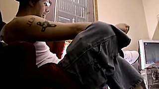 JoeSchmoeXXX.com - Walter gets adorable head from Jason after penis pruning