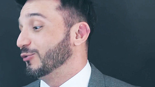 Bearded otter Kike Gil bj's firm manhood from fancy otter