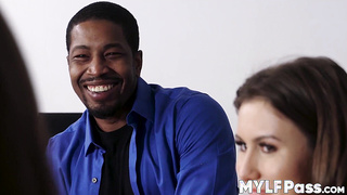 Chanel Preston rails BIG BLACK COCK with daughter Paige Owens