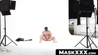 MaskXXX.com - Jaw-dropping spear rider's phat manhood capture and getting off