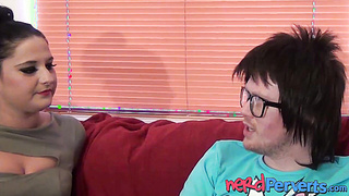 Fascinating Brit ultra-cutie guzzles jizm after providing dt