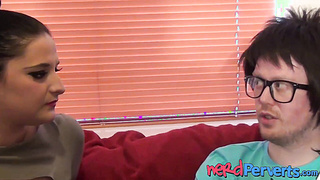 Fascinating Brit ultra-cutie guzzles jizm after providing dt