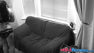 English cutie gulps spunk after having her labia plunged