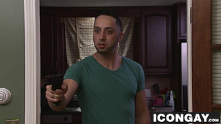 Andrew fiercely inserts his culo to an explosive climax