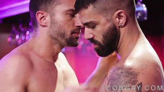 Spunky homos ass job each other and anally plow