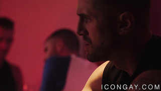 Wonderful assfucker in jokcstrap anally ravaged by yam-sized cocked shirtlifter