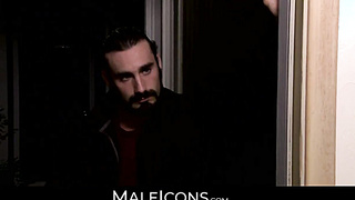 MaleIcons.com - Unshaved dad Billy Santoro's merciless ass fucking humping of kinky Armond Rizzo