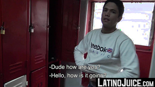 Appealing man Radison gets fucked savagely in his virgin sphincter