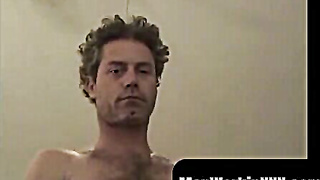 MenWorkinXXX.com - Marvelous dude David pleases himself with solo have fun at home