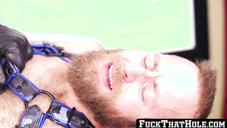 FuckThatHole.com - Tough strap restrain bondage without a condom tear up for wooly grizzly father and his lil orgy gimp