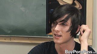 Pierced twunk Aidan Chase humps Preston Andrews gonzo