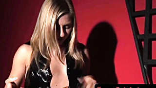 PussyCatsLatex.com - Softcore [censored] and getting off of lusty dyke in restrain bondage