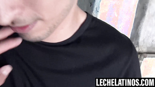 LecheLatinos.com - Slim batty boy Ross' hatch plunged with bone