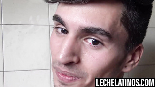 LecheLatinos.com - Slim batty boy Ross' hatch plunged with bone