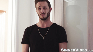 Domineering wolf Nathan Bronson penetrated the raw fuckbox of brown-haired Athena Faris