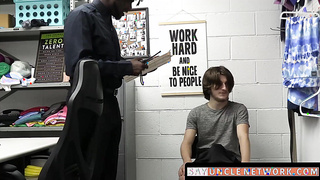 SayUncleNetwork.com - BIG BLACK COCK cop Devin Trez nails Troy Harlows taut backdoor rock hard and deep