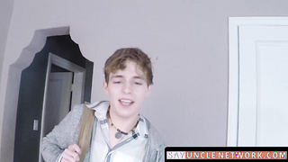 SayUncleNetwork.com - Nubile homo ejaculates stiff after taboo breeding with his ultra-kinky stepbrother