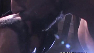 Shortly Matthieu joins in, fumbling at Butch's butt and then suggesting up his butt on top of Butch's. Violator has no choice but to dive a rub in each.