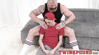 Inked Coach marko glutton for twinky Wank Andrams manmeat