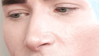 Skyler gets down on all fours and bj's Step-dad Tristran fat spear