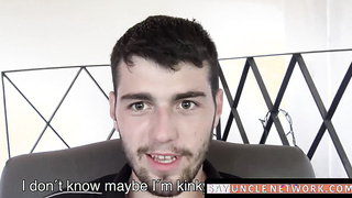 SayUncleNetwork.com - Pillow-biter without a condom railing leads to a facial cumshot for tatted Latino