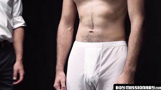 BoyMissionary.com - Beefy [censored] lured by seasoned Mormon's caress